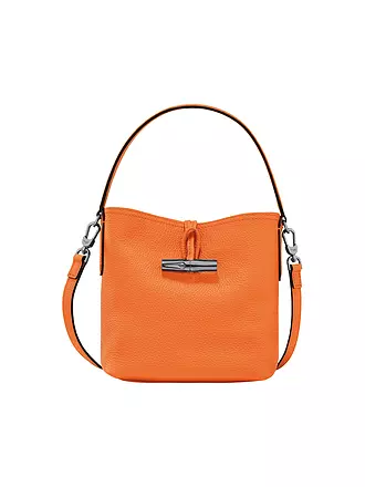 LONGCHAMP | Roseau Schultertasche, Orange | olive