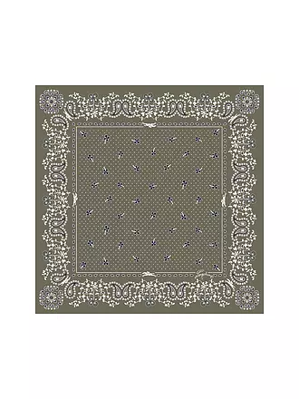 LONGCHAMP | Seidenschal French Bandana | olive