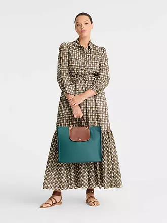 LONGCHAMP | Tote Bag Cabas Longchamp du Marce, Cedre | hellblau