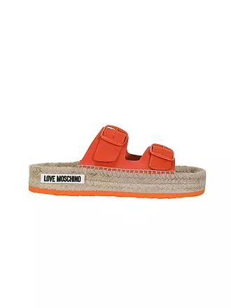 LOVE MOSCHINO | Pantolette | orange