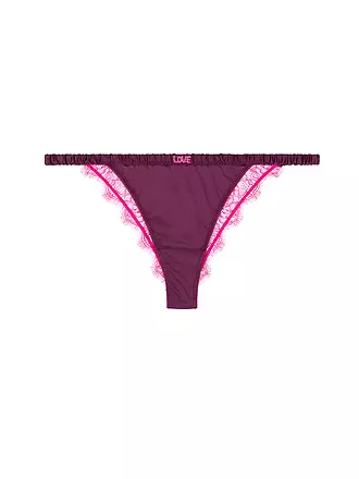 LOVE STORIES | Slip CHARLOTTE burgundy | dunkelrot