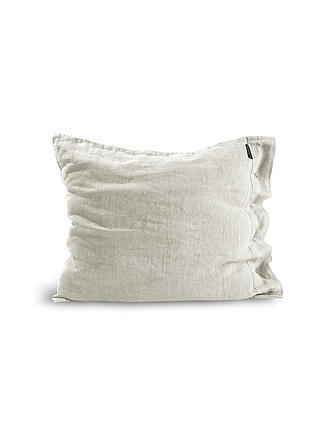 LOVELY LINEN | Leinen-Kissenbezug 70x90cm (Natural Beige) | grau