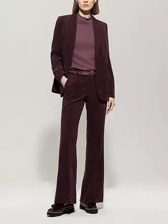 LUISA CERANO | Businesshose | dunkelrot