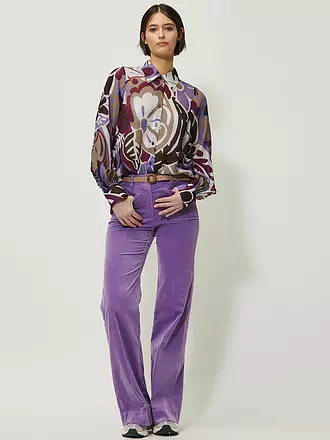 LUISA CERANO | Hose Flared Fit | lila