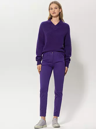 LUISA CERANO | Jeans Slim Fit 7/8 | lila