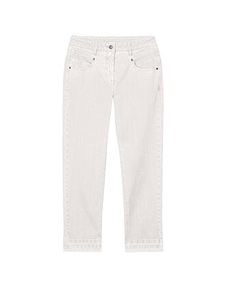 LUISA CERANO | Jeans Straight Fit 7/8 | hellgrau