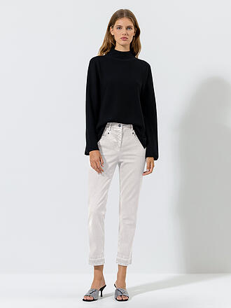 LUISA CERANO | Jeans Straight Fit 7/8 | hellgrau