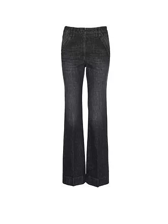 LUISA CERANO | Jeans Wide Leg | grau