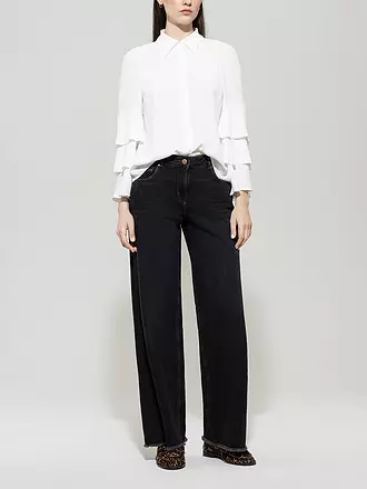 LUISA CERANO | Jeans Wide Leg | schwarz