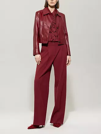 LUISA CERANO | Lederjacke | rot