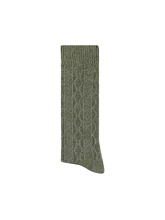 LUISE STEINER | Trachtensocken jeansblau | grün