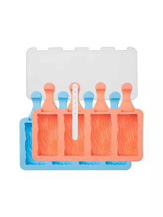 LURCH | Eisform 2er Set POPSICLE ICEFORM TRIANGLE Aquamarine Peach | bunt