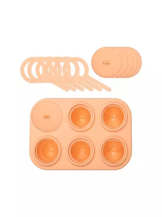 LURCH | Eiswürfelform ICEFORM ARCTIC 6 Fach Soft Apricot | mint