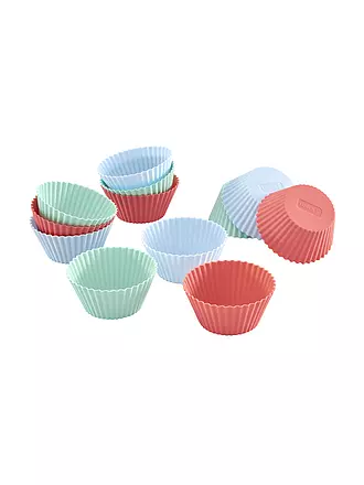 LURCH | Flexiform Tortelett Herz 6er Set Pastel Mix | bunt