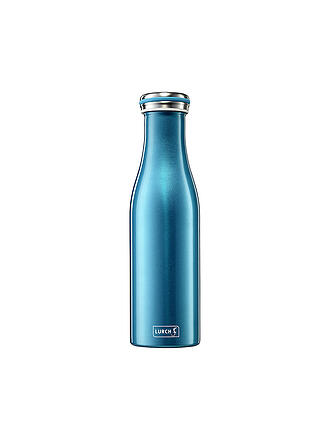 LURCH | Isolier-Flasche Edelstahl 0,5l bordeaux | petrol