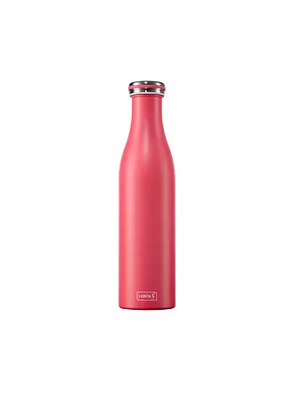 LURCH | Isolierflasche - Thermosflasche Edelstahl 0,75l Anthrazit-Met. | orange