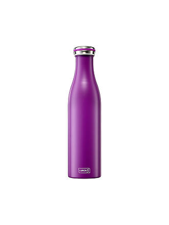 LURCH | Isolierflasche - Thermosflasche Edelstahl 0,75l Purple | lila