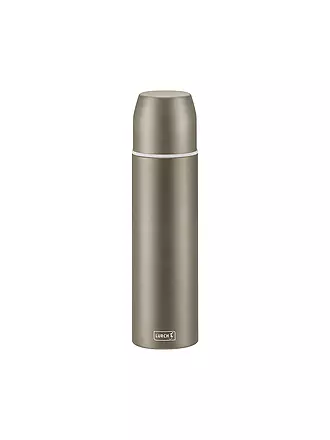 LURCH | Isolierflasche - Thermosflasche mit Becher EDS 0,75l  Earth Grey | blau