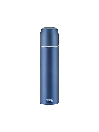 LURCH | Isolierflasche - Thermosflasche mit Becher EDS 0,75l  Earth Grey | blau