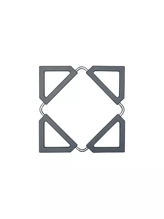 LURCH | Topfuntersetzer Silikon klappbar iron grey | grau