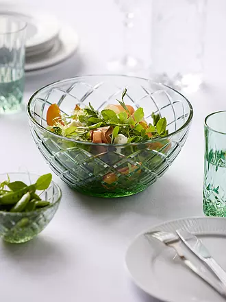 LYNGBY GLAS | Schüssel 24cm SORRENTO Blau | grün