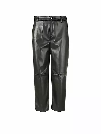 MAC | Culotte in Lederoptik 