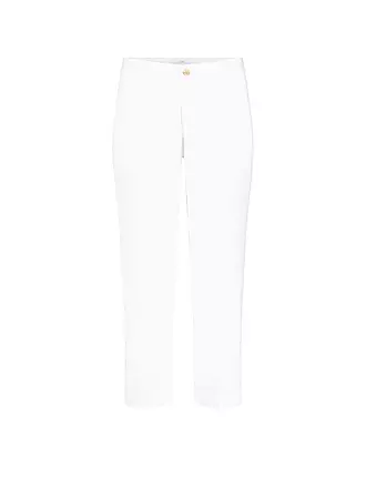 MAC | Leinenhose 7/8 Nora | weiss