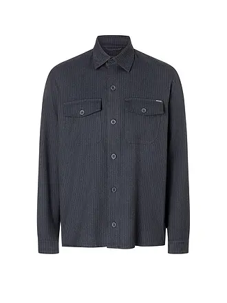 MAC | Overshirt | dunkelblau