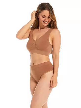 MAGIC BODYFASHION | Bustier Comfort Bra Bamboo Mocha | creme