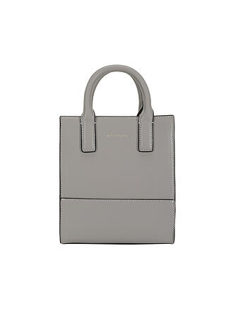 MAISON HEROINE | Ledertasche - Mini Bag Kira Nano | grau