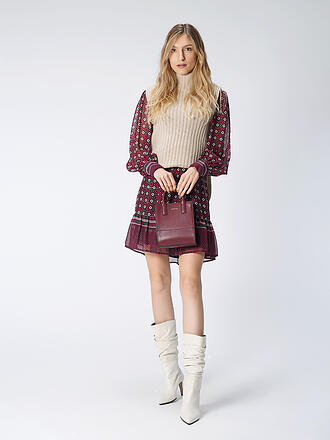 MAISON HEROINE | Ledertasche - Mini Bag Kira Nano | schwarz