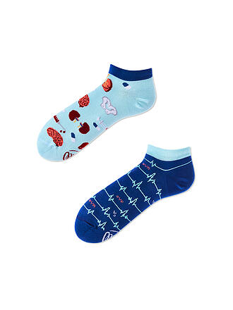MANY MORNINGS | Damen Sneaker Socken  DR SOCK blau | blau