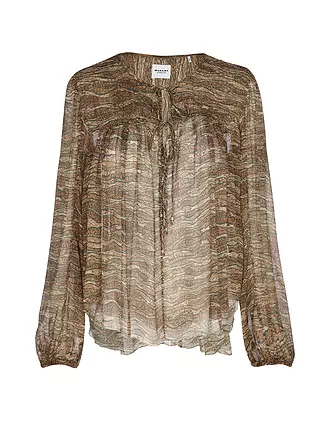 MARANT ETOILE | Blusenshirt ADVIKA | hellbraun