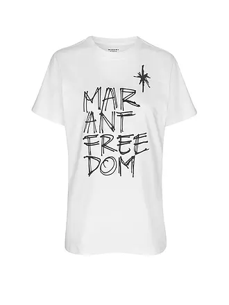 MARANT ETOILE | T-Shirt ZOELINE | weiss