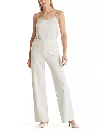 MARC CAIN | Businesshose Wide Fit WINDER | grau