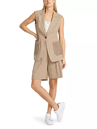 MARC CAIN | Gilet | beige