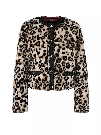 MARC CAIN | Jacke in Felloptik | hellbraun
