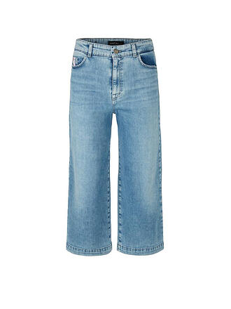 MARC CAIN | Jeans Wide Fit 3/4 | blau
