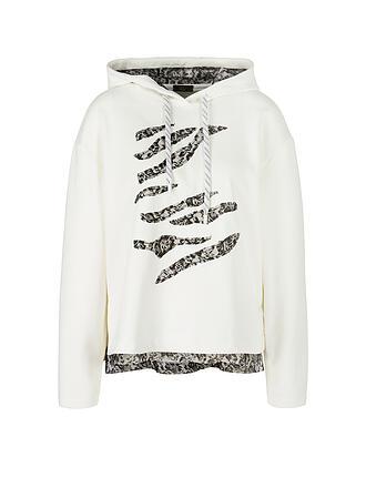 MARC CAIN | Kapuzensweater - Hoodie | creme