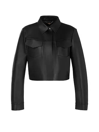 MARC CAIN | Lederjacke | schwarz