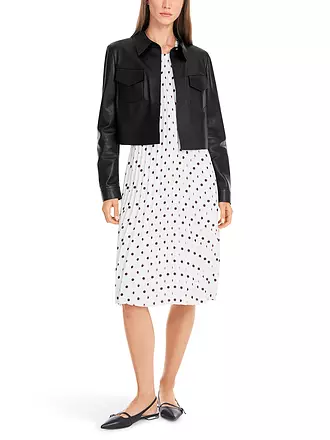 MARC CAIN | Lederjacke | schwarz