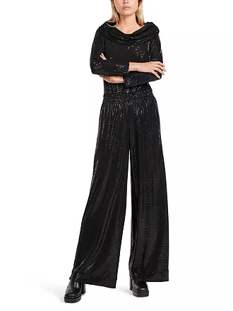 MARC CAIN | Marlenehose | schwarz