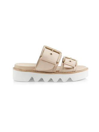 MARC CAIN | Sandalen - Pantoletten | braun