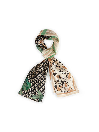 MARC CAIN | Seidenschal | creme