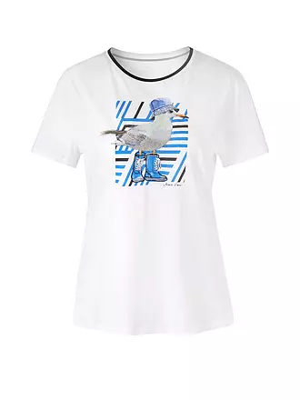 MARC CAIN | T-Shirt | weiss