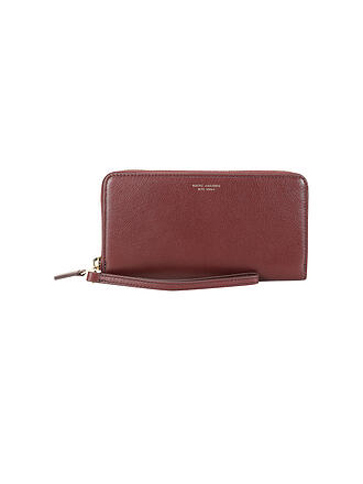 MARC JACOBS | Geldbörse THE CONTINENTAL WRISTLET | dunkelrot