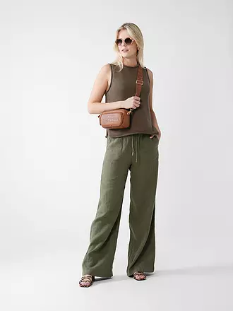 MARC JACOBS | Ledertasche - Mini Bag THE CROSSBODY | camel
