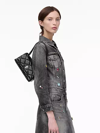 MARC JACOBS | Ledertasche - Mini Bag THE MINI DUAL | schwarz