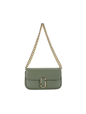 MARC JACOBS | Ledertasche - Mini Bag THE MINI SOFT SHOULDER BAG | olive