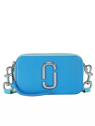 MARC JACOBS | Ledertasche - Mini Bag THE SNAPSHOT | hellblau